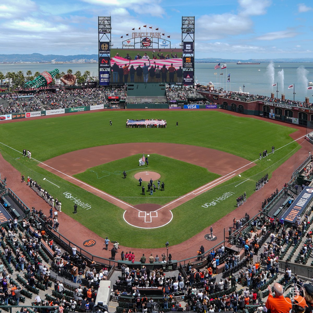 Oracle Park tweet media