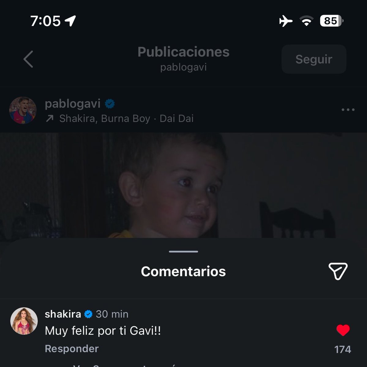 Shakira tweet media