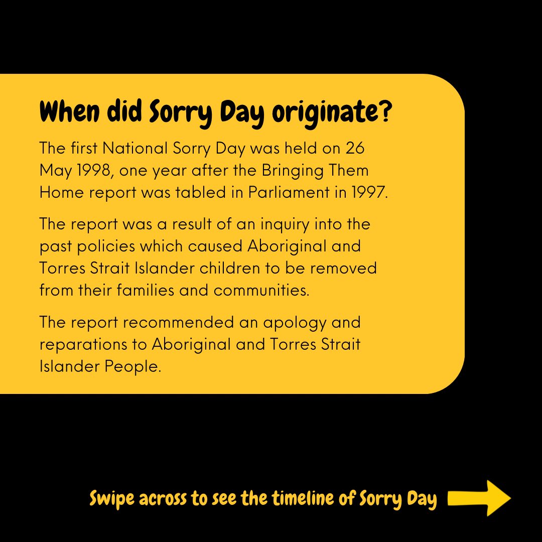 QSNTS's tweet photo. Today is a day to remember and acknowledge the pain, suffering and injustices inflicted upon Aboriginal and Torres Strait Islander Peoples, in particular the Stolen Generations who were forcibly removed from their families to be assimilated into white Australian culture. https://t.co/U6Z2EoGwE3