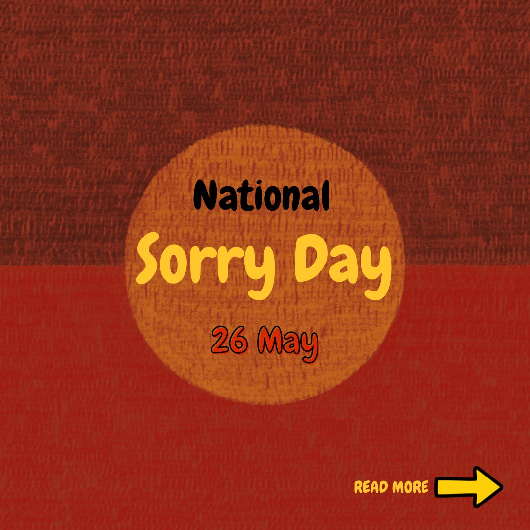 QSNTS's tweet photo. Today is a day to remember and acknowledge the pain, suffering and injustices inflicted upon Aboriginal and Torres Strait Islander Peoples, in particular the Stolen Generations who were forcibly removed from their families to be assimilated into white Australian culture. https://t.co/U6Z2EoGwE3