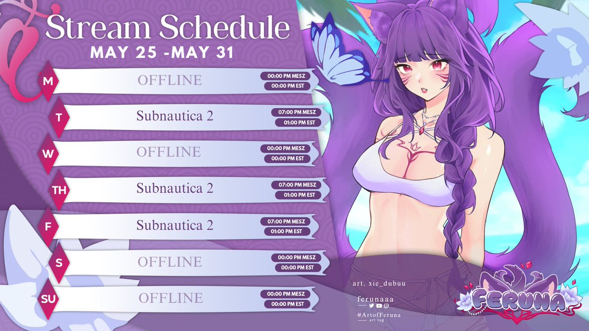 ferunaaa⁷ 🪷 || Catgirl Vtuber tweet media