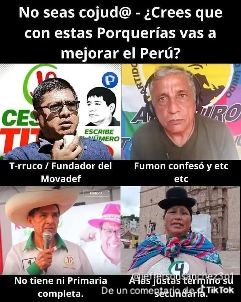 MichelNB9's tweet photo. @RonaldAtencio @GGG_pe @pedrofrancke @LopezSinesio @Venceremos2026 https://t.co/uE9VSUwt94