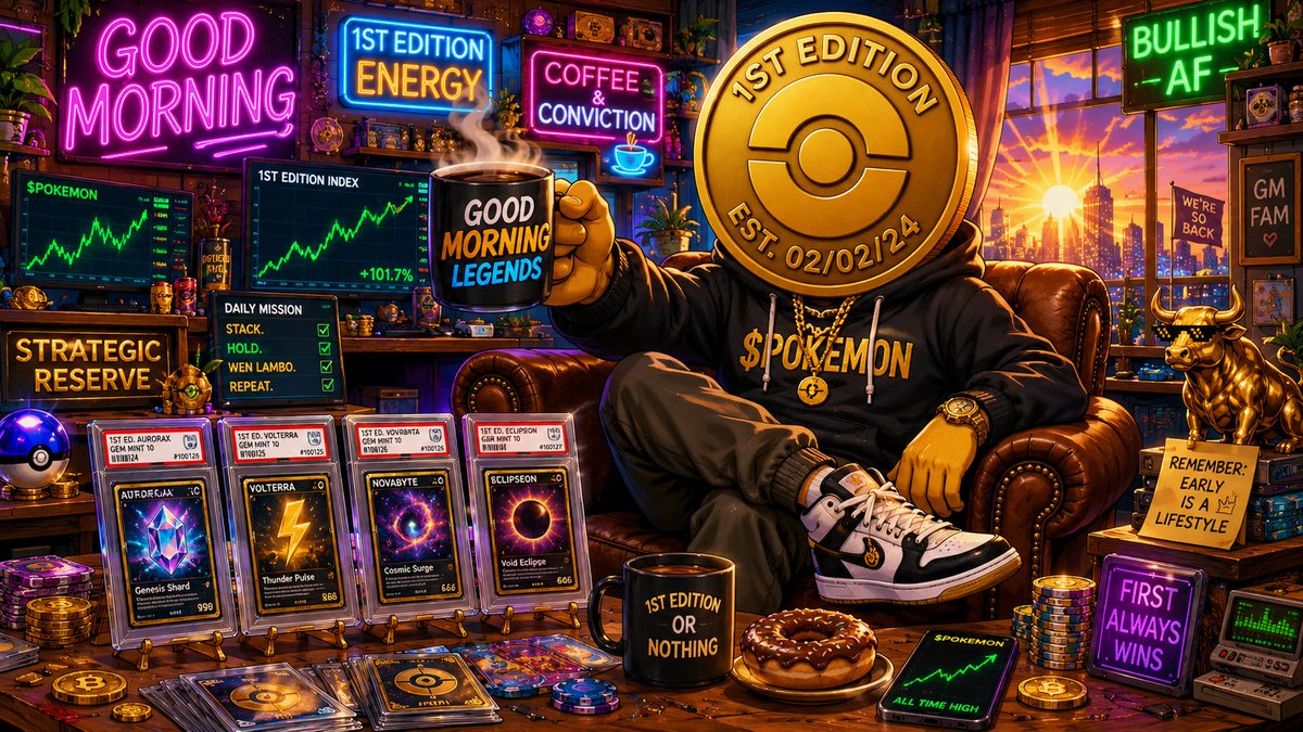 PokemonFansBase's tweet photo. GM Legends ☕️

For our friends in the US, we hope you had a wonderful Memorial Day.

Shortly, I’ll be sharing our Metaverse link with a handful of members for a small trial run, mainly to gather feedback, thoughts, and first impressions before we open it up more broadly.

If you’re interested in taking a look, drop a comment below.