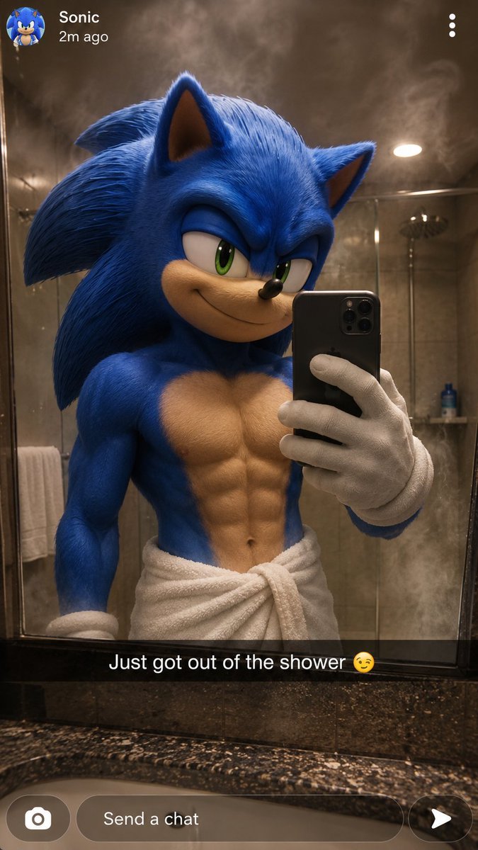 SonictheGenHog's tweet photo. Anyone tryna hmu? 😏 https://t.co/fZb4D70hxB