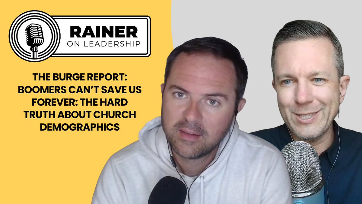 ChurchAnswers's tweet photo. Tune in today on The Burge Report with Sam and Ryan Burge as they break down the demographic analysis of American Protestant churches and the uncomfortable math behind membership decline. Watch on YouTube now - https://t.co/U7pPQkBiXF https://t.co/2rp0EntUYS