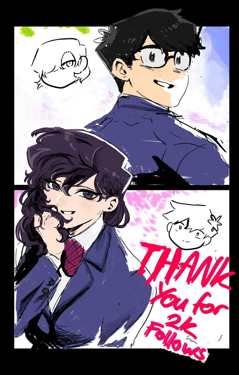 RayGstrike56's tweet photo. 2K followers… thank you for the support 🙏

#KomiCantCommunicate
#古見さんはコミュ症です https://t.co/loyMeTvfFc