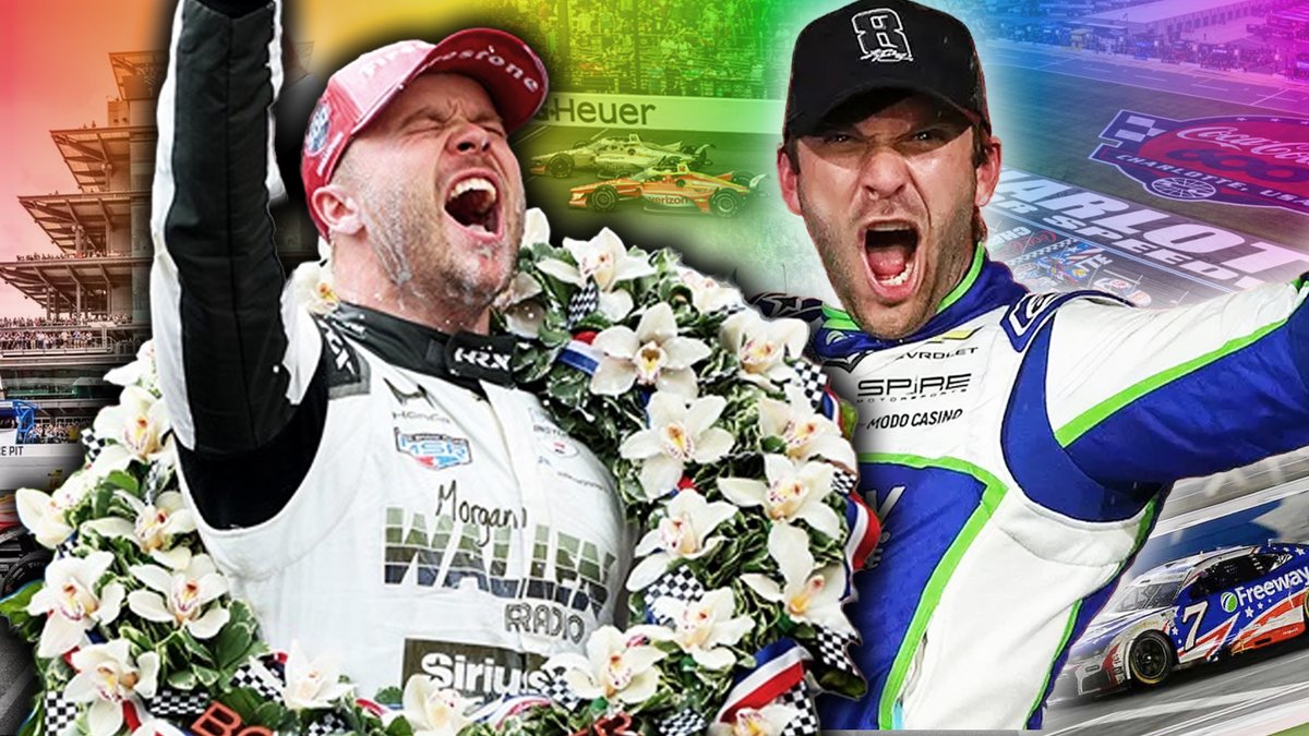 GayRacingPod's tweet photo. How Underdogs Swept the Biggest Day in Racing

🤍The powerful moment with the Busch family
👑Spire and Suarez break through in a crown jewel
🥛Rosenqvist achieves immortality by the closest of margins
💔Is Malukas is the future of the Indy 500?

Indy 500 + Charlotte ep. is OUT! https://t.co/lULvKc4AcU