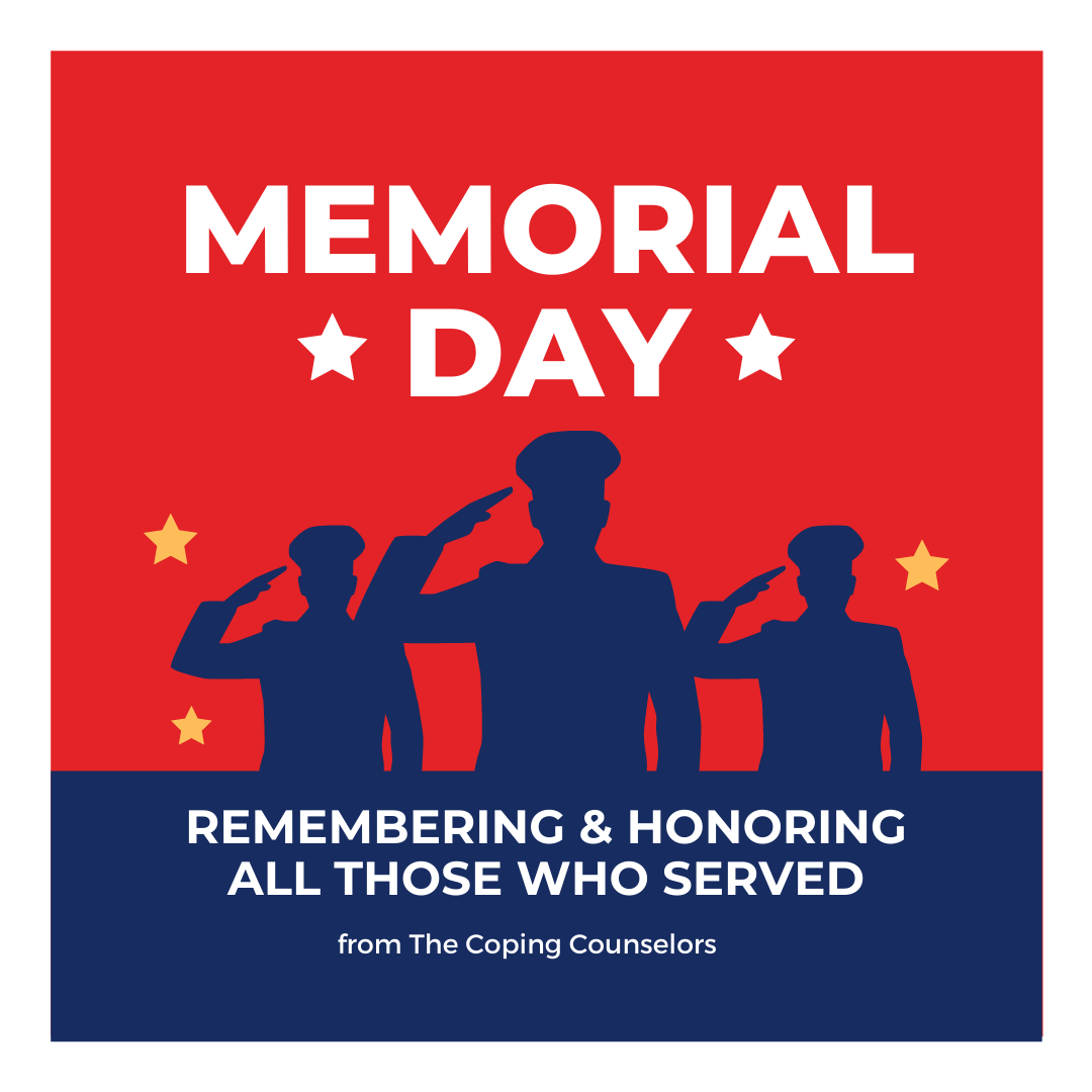 centerforcoping's tweet photo. Today, we honor and remember the brave men and women who made the ultimate sacrifice for our freedom. This #MemorialDay, let's come together to express our gratitude and keep their memory alive. https://t.co/a1AZUumW3A