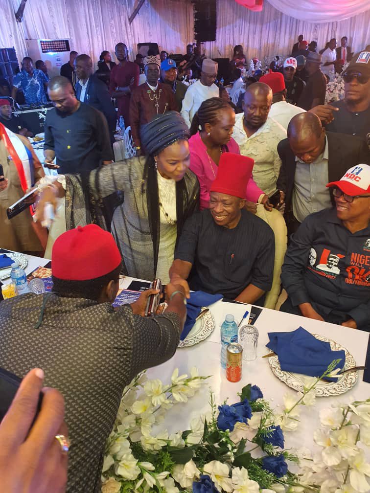 hon_okonkwo's tweet photo. Tonight in Abuja, I joined fellow aspirants, party leaders and critical stakeholders at the ongoing NDC Aspirants Dinner, a gathering that has continued to spark meaningful conversations about the future of Nigeria and the direction of our democracy ahead of 2027.

Beyond the atmosphere of camaraderie and political engagement, the event provided an important opportunity for interaction, consultation and the strengthening of alliances within our great party. It was inspiring to witness the growing unity, confidence and shared determination among members of the NDC, all driven by a collective desire to reposition Nigeria and restore hope to our people.

I had the privilege of engaging with party faithful and stakeholders on the urgent need for people-oriented leadership, responsible governance and a political movement that truly reflects the aspirations of ordinary Nigerians. For me, these conversations remain deeply important because leadership must always be centered on service, inclusion and measurable impact on the lives of the people.

One thing that stood out clearly tonight was the positive energy across the gathering and the visible confidence radiating from our leaders, especially Peter Obi. His cheerful disposition and calm optimism further reinforced the belief that a new Nigeria is indeed POssible.

As we continue this journey towards 2027, moments like this remind us that political movements are not built merely through speeches, but through shared conviction, strategic unity, sacrifice and the courage to stand firmly for national transformation.

The conversations are growing stronger.
The movement is expanding.
And the hope for a better Nigeria remains alive.

Hon. Uchenna Harris Okonkwo
Member Representing Idemili North & South Federal Constituency
Deputy Chairman, House Committee on NAFDAC

“Peter Obi" "Manchester United" "Happy New Week"