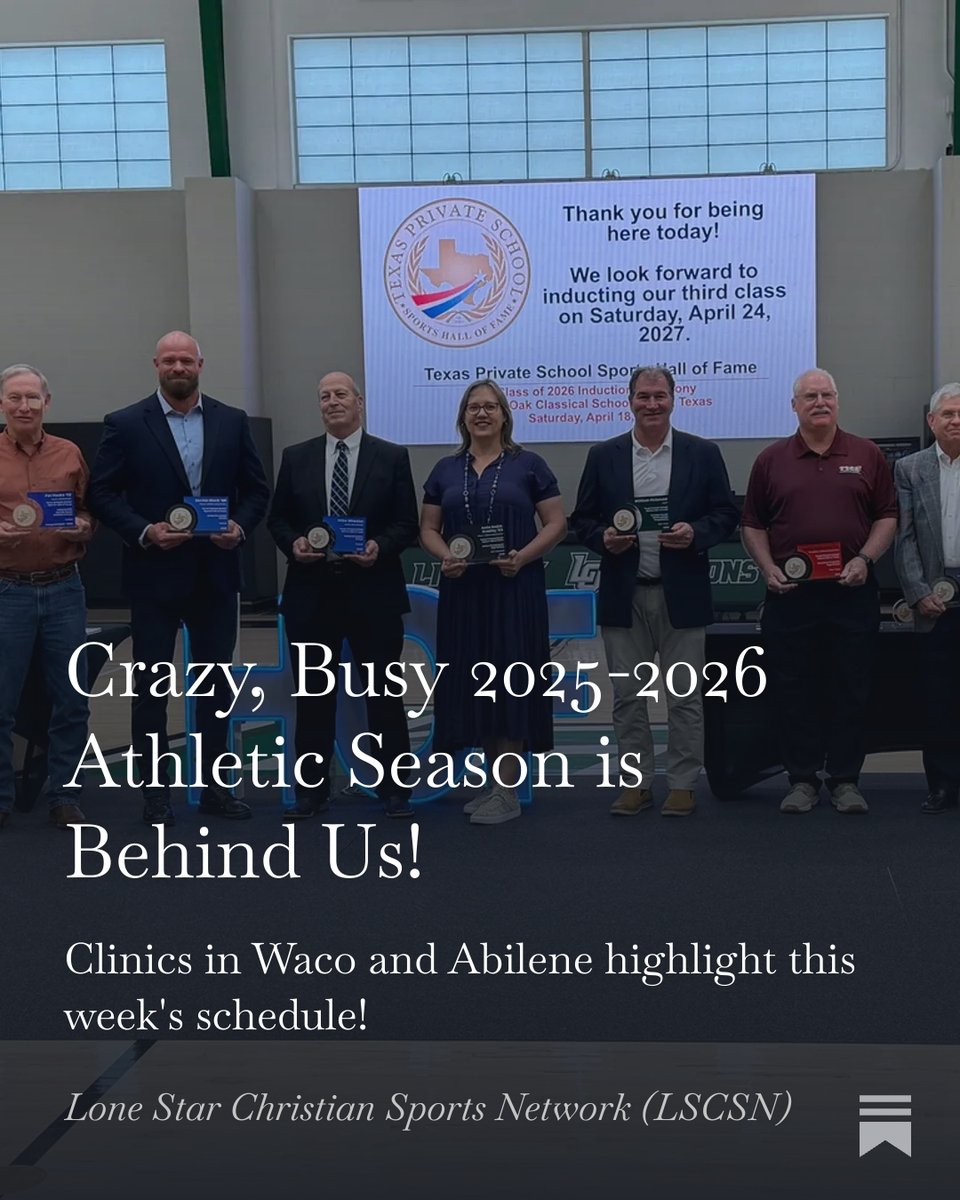 TeamLSCSN's tweet photo. Crazy, Busy 2025-2026 Athletic Season is Behind Us!
https://t.co/tAG0aipc2Z https://t.co/W0sPiDSAVj