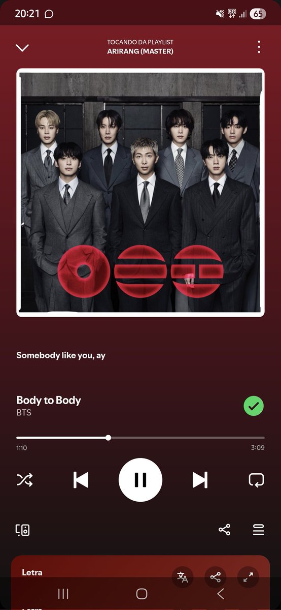 BTSxBRAZIL's tweet photo. Qual a música que está tocando agora no seu Spotify?

— Aqui ta tocando a Body to Body 💜

BTS ON AMAS
BTS AMAS 2026
BTS PAVED THE WAY
#BTSonAMAs #BTS https://t.co/4LLzbL6aAo
