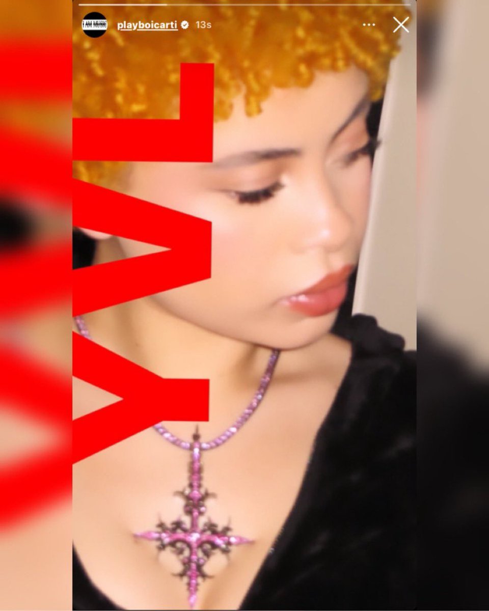unseenopium's tweet photo. In another timeline Playboi Carti &amp; Ice Spice dated https://t.co/mMH1kahszC