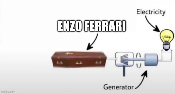 Michaelskywal's tweet photo. @SawyerMerritt Is this how Ferrari plans on powering it? https://t.co/jdjvyu7KLR