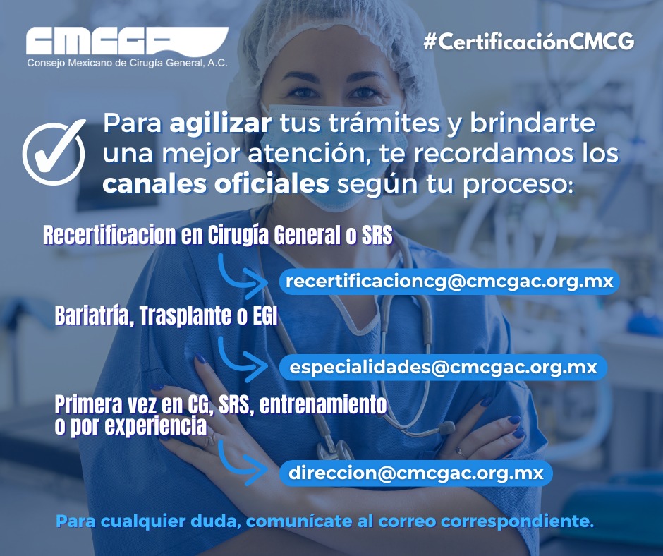 CMCGAC's tweet photo. ¿Tienes dudas sobre tu proceso con el CMCG? 📩

Contacta al área correspondiente para recibir atención más rápida.

💻 Estamos para ayudarte a agilizar tus trámites.

#CMCG #CertificaciónCMCG #CirujanoCertificado #ProfesionalismoMédico https://t.co/PdNThPYueJ