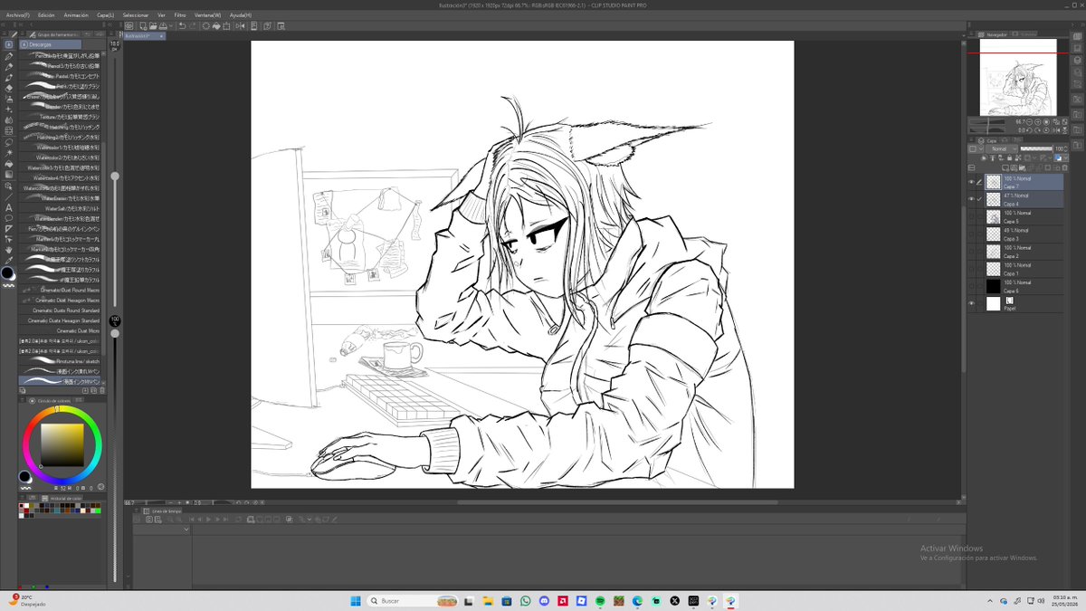 D. Draws tweet media