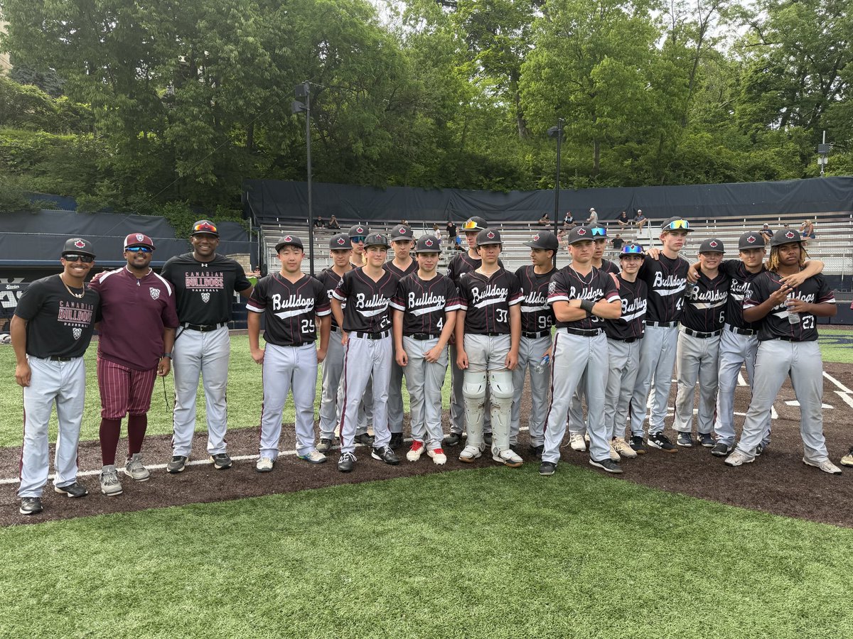 PastimeBaseball's tweet photo. 15u Canadian Bulldogs finish second in the 15u/16u Xavier University All Memorial Open https://t.co/RHwm89ZnAN