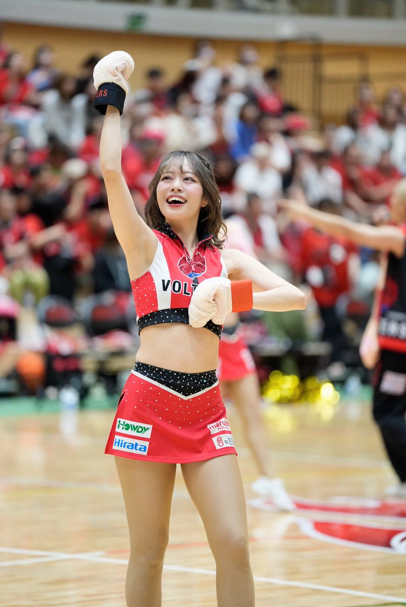 vol0377's tweet photo. AOIちゃんの破壊力えぐい🤦🏻‍♀️💘🫶🏻
 #熊本ヴォルターズ  #感謝祭
 #Bチア  #VGチア  #AOI https://t.co/Sz0cs24LPc