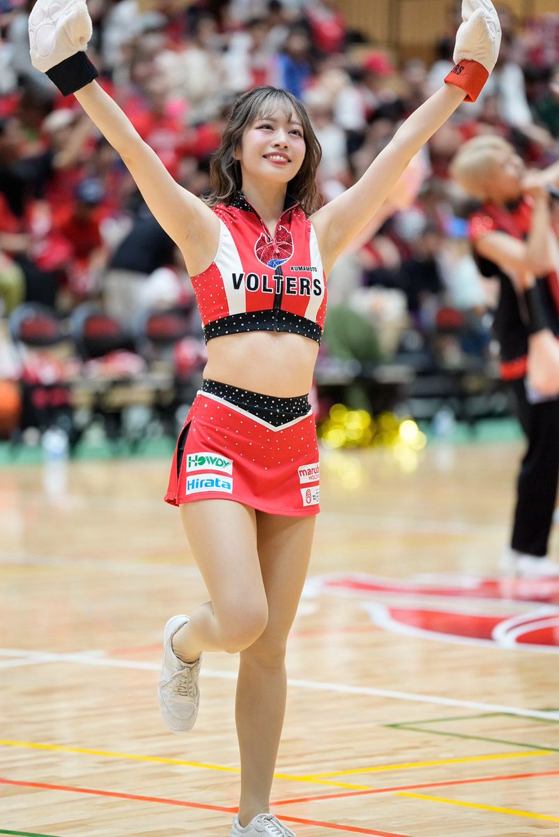 vol0377's tweet photo. AOIちゃんの破壊力えぐい🤦🏻‍♀️💘🫶🏻
 #熊本ヴォルターズ  #感謝祭
 #Bチア  #VGチア  #AOI https://t.co/Sz0cs24LPc