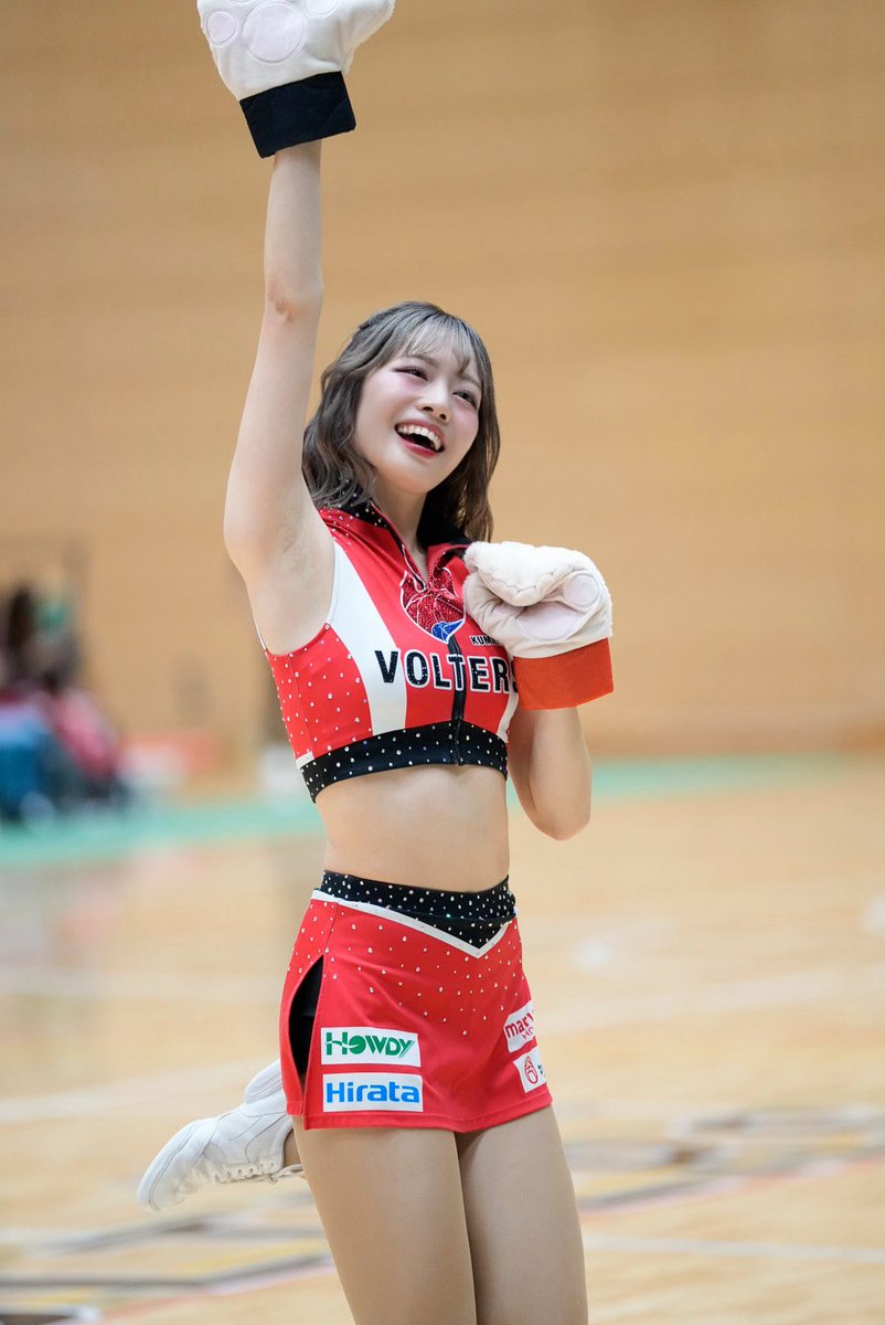 vol0377's tweet photo. AOIちゃんの破壊力えぐい🤦🏻‍♀️💘🫶🏻
 #熊本ヴォルターズ  #感謝祭
 #Bチア  #VGチア  #AOI https://t.co/Sz0cs24LPc