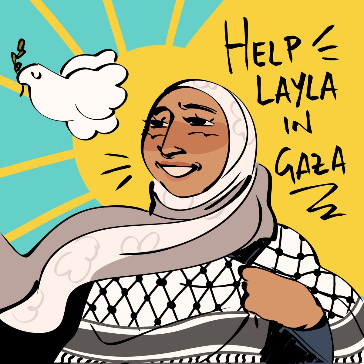 Layla in Gaza tweet media