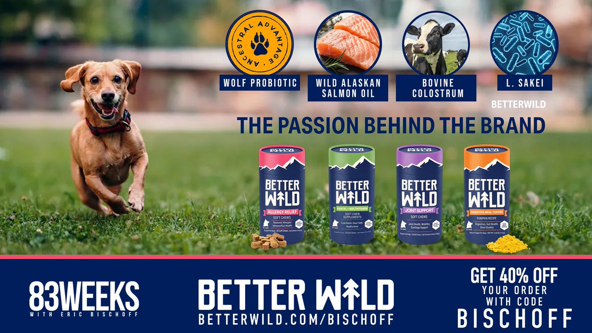 83Weeks's tweet photo. You’ll spend real money on yourself… then feed your dog garbage.

Make that make sense.

👉 Right now, Better Wild is offering up to 40% off your order at https://t.co/JWmWgl3jS2 https://t.co/7JcStk52GK