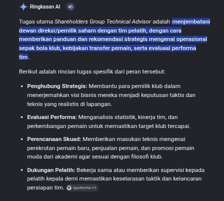 IndosFC's tweet photo. Apa rincian tugas spesifik dari Shareholders Group Technical Advisor 👇 https://t.co/faEyquajZv