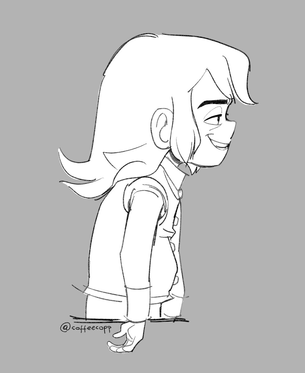 coffeecopp's tweet photo. Posture check! Fix it, I know you shrimpin' #hauntedhotel #abaddon Tryna get my head back in the game with a ss redraw. https://t.co/RplG0eGZUa