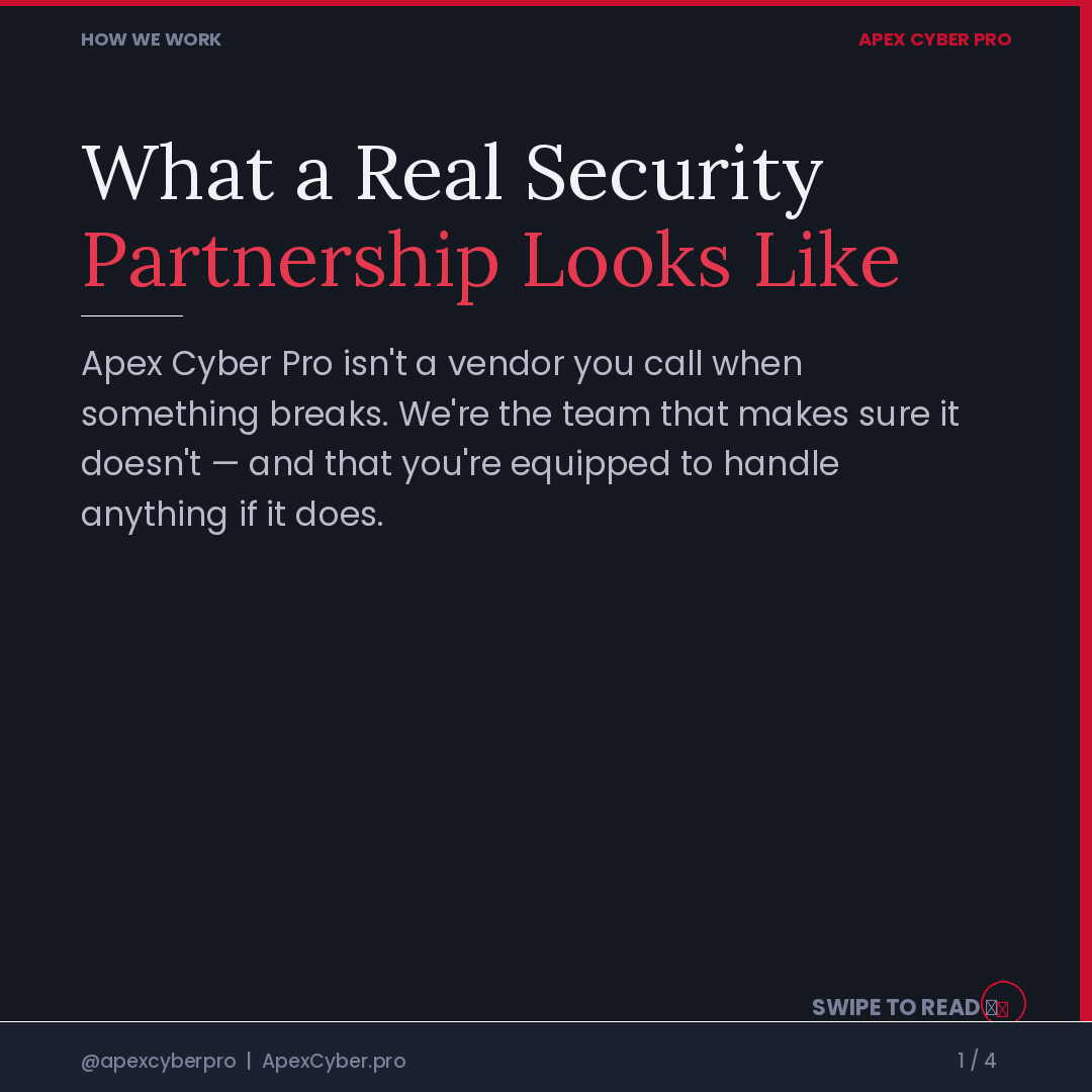 ApexCyberPro's tweet photo. We are open to partnerships. Please reach out to us at https://t.co/zTlLpFGQTh https://t.co/zfUjkXhlTn