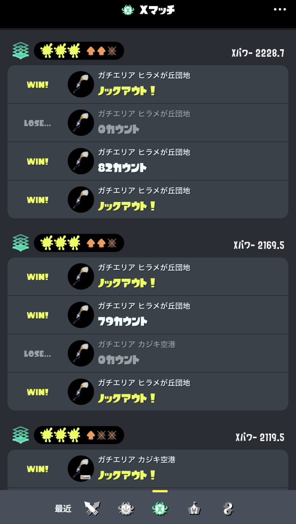 Castilla252's tweet photo. 久しぶりのXマッチで、計測後3セット勝てて自己ベスト更新の2200行った！
クアッド捨ててAIMの要らないパブロに変更して良かったーw
苦手なヒラメのコツも少し掴めたかも🤭
黄緑バッチ欲しいからもう少し上げたいな〜 https://t.co/OC4BwLXaUt