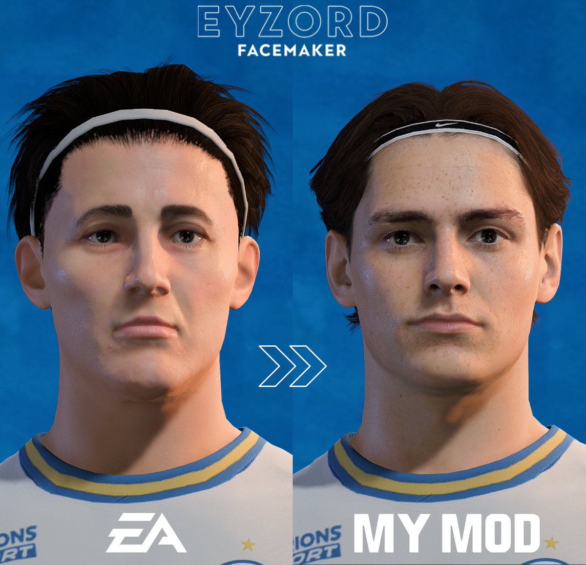 Eyzord_'s tweet photo. [FC 26] Ugo Kadmiri - Facemod

Get it now for 4€!
https://t.co/tJfcmYHvXo

@allFCfacemakers
@FIFER_Mods

Get access to all my mods for 7€/month!

Support me by liking, sharing &amp; RT ❤️🙌

#FC26 #TeamOM #FCMods #fifafaces #FifaMods https://t.co/DJhzPligCR