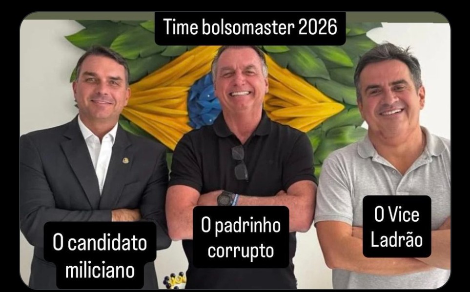 TheMelloMoreira's tweet photo. @Dutty20945098 @OllemArierom @marinahelenabr Não, a chefia é da familícia e seus aliados milicianos.

Chora, covarde. Me bloqueou na outra conta, agora segura o block nessa. https://t.co/drhXKM0D4I