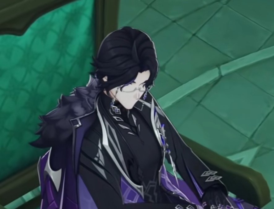 Daily Dottore's Hair That Curls Around His Earring tweet media