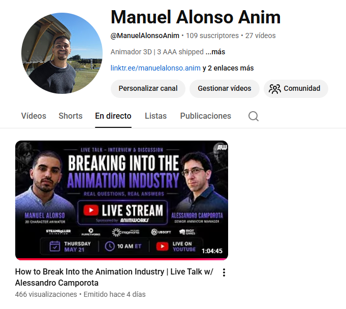 manuafdesign's tweet photo. Still processing last Friday’s live talk.

70+ people watching live, 100 subscribers reached, amazing questions, and so much support from the community.

Huge thanks to Alessandro Camporota, Harvey Newman, Animworks, Joe, and everyone who joined. ❤️

#3danim #animation #anim https://t.co/nEHKEAY42m
