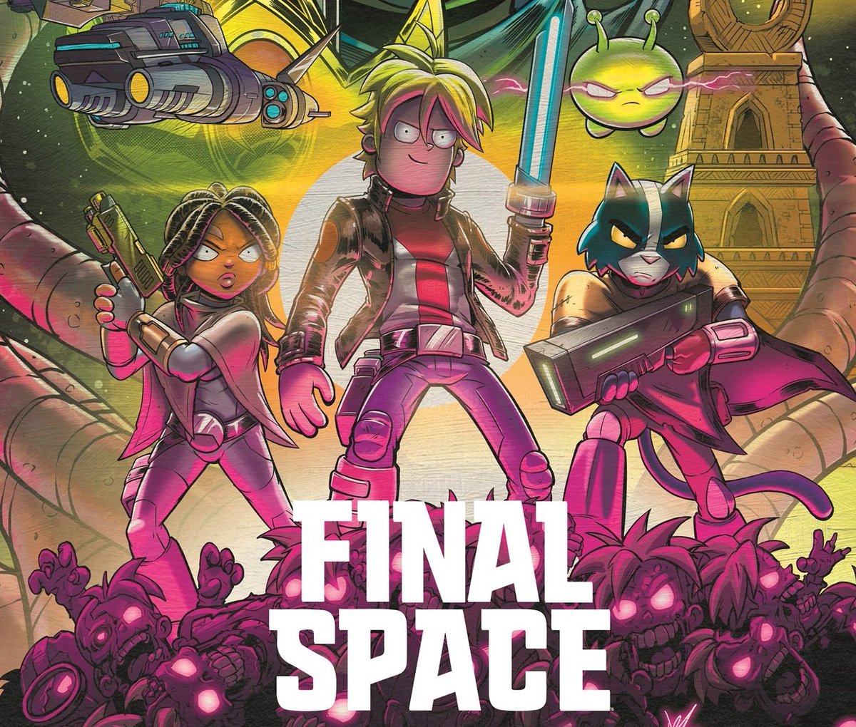 polyspacelove's tweet photo. #FinalSpace #PolySpace and a Evil #Mooncake pipipi https://t.co/abBIFddM4G