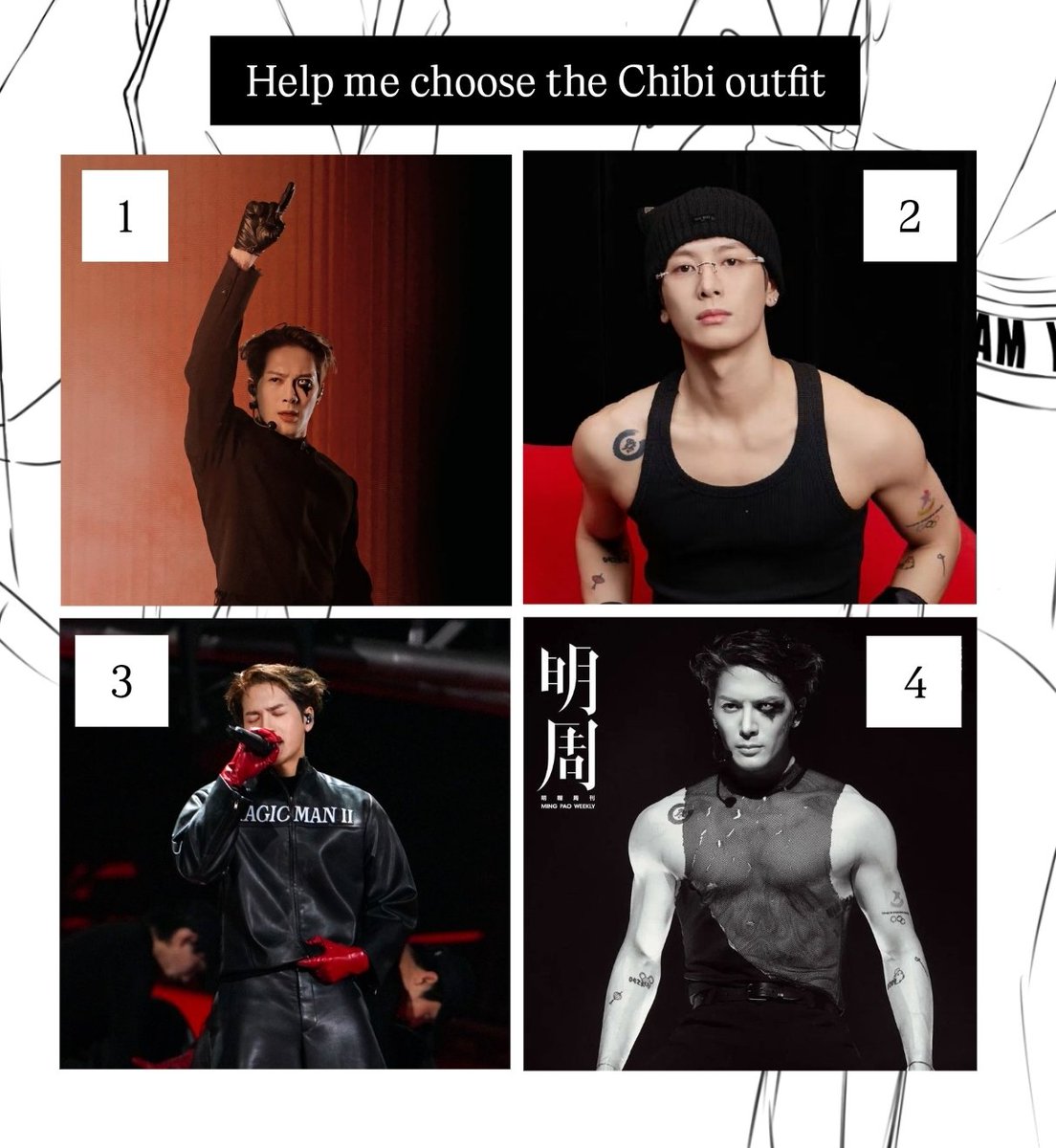 CholorSplash's tweet photo. Poll ⬇️ #jacksonwang https://t.co/qx3N9ATmRT