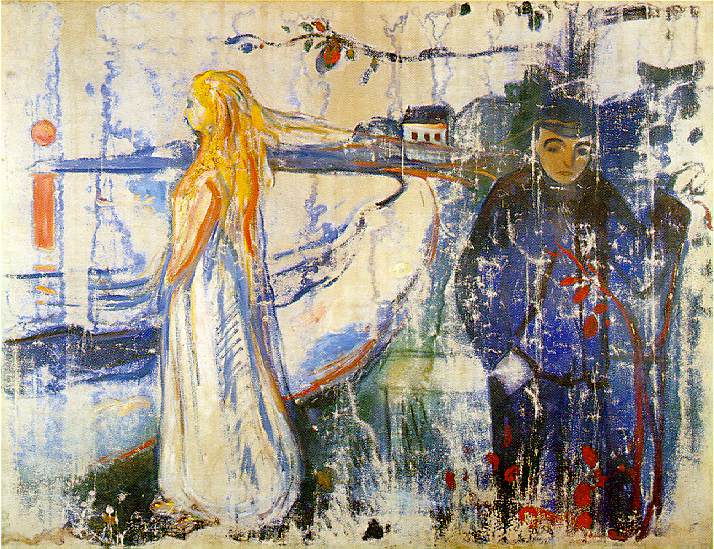 gulozdemir_x_x's tweet photo. Edvard Munch – Separation
 Ayrılık - (1894) 💔 https://t.co/7sNhxmsAiD