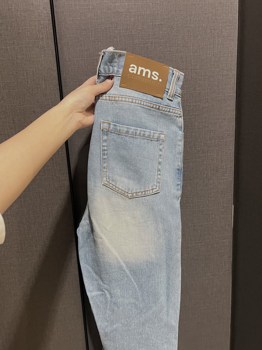 windyafl's tweet photo. ส่งต่อ ams.commune size s 
540฿ free shipping kub 🧢👖🩵

#ส่งต่อamscommune #ส่งต่อเสื้อผ้ามือสอง #ส่งต่อเสื้อผ้า #ส่งต่อกางเกงยีนส์ https://t.co/MRewWzR9Nb