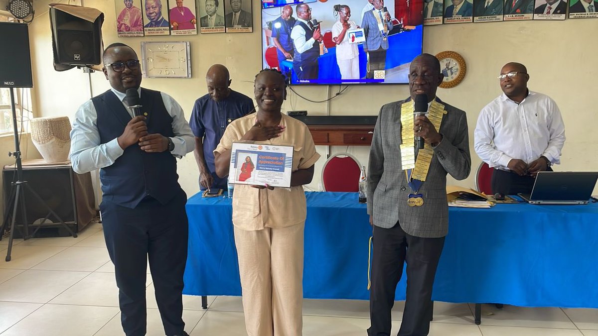 RCMengo1988's tweet photo. “Every dollar invested in a young person generates $2-$10 more.”
A powerful message from our guest speaker Mercy Melody Kayodi who shared with us insights on how investment in youth is the ultimate catalyst for global progress. 

#youthempowerment #RCMengo https://t.co/g6nNTCRK1F