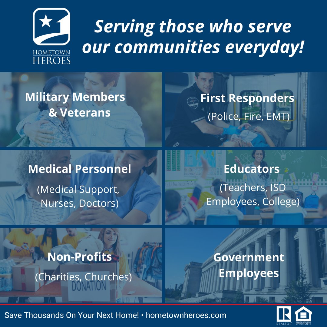 CassandraOutlaw's tweet photo. I'm here to help our Hometown Heroes save thousands on their next home! Connect with me today and let's get started! https://t.co/AR5ywRm5Xk