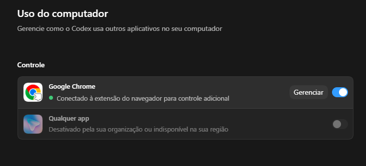 touchzada's tweet photo. @LukeberryPi como eu habilito essa parada no meu codex? uso windows e aqui não mostra, só aparece assim: https://t.co/gSKssYdujo