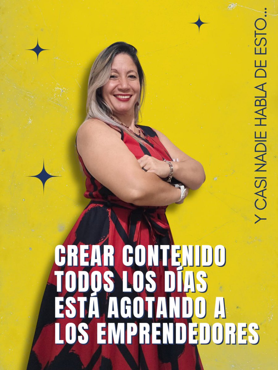 denis_cm's tweet photo. 😩 Crear contenido todos los días está agotando a muchos emprendedores

Publicar sin parar no siempre significa crecer 📉
Cuando no tienes estrategia, crear contenido se vuelve estrés, bloqueo y frustración.
 
#MarketingDigital #ContenidoQueVende #EstrategiaDigital #RedesSociales https://t.co/2GUrSsRuc3