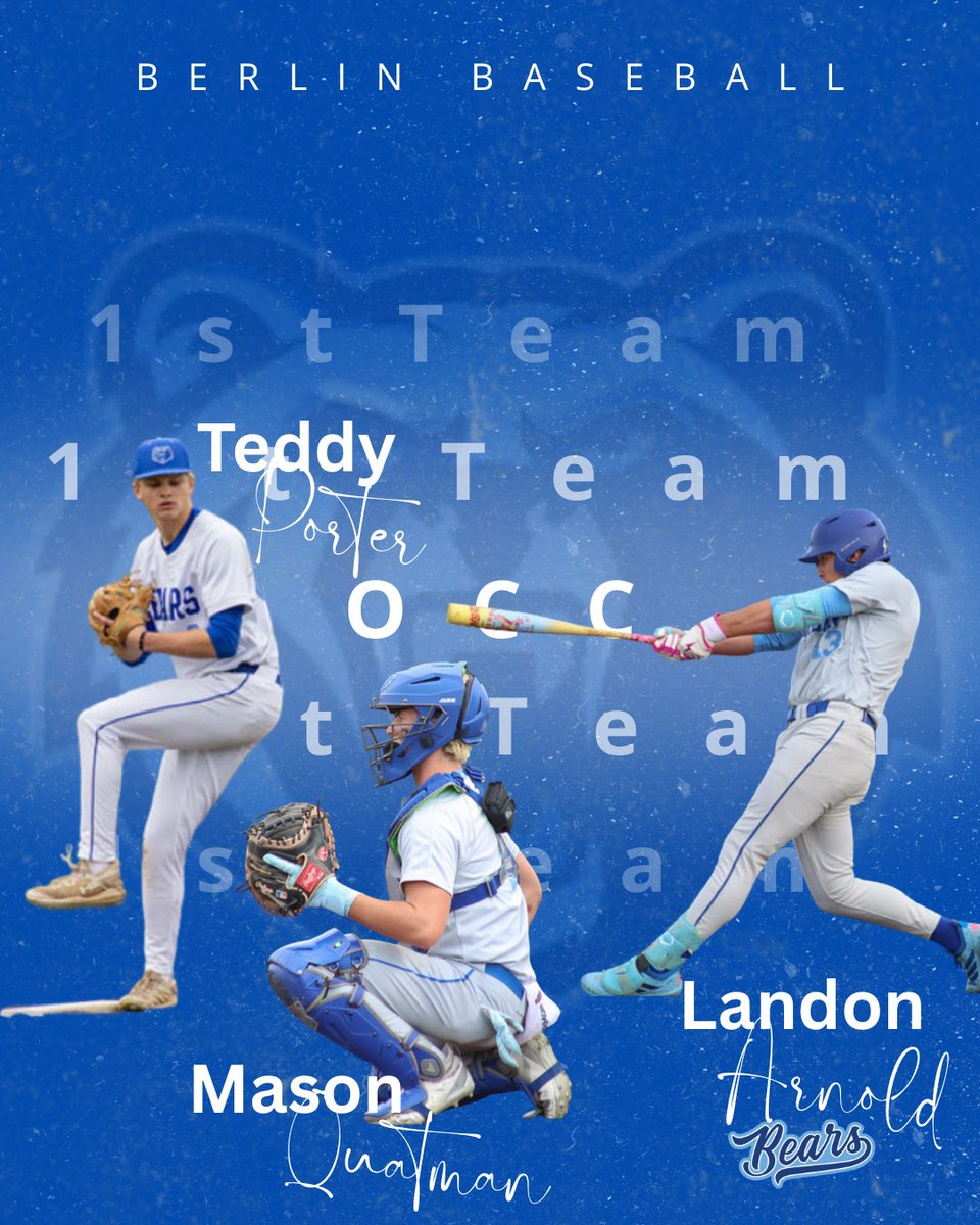 obhsbaseball's tweet photo. ALL OCC 1st Team https://t.co/JQ2CenRqZS