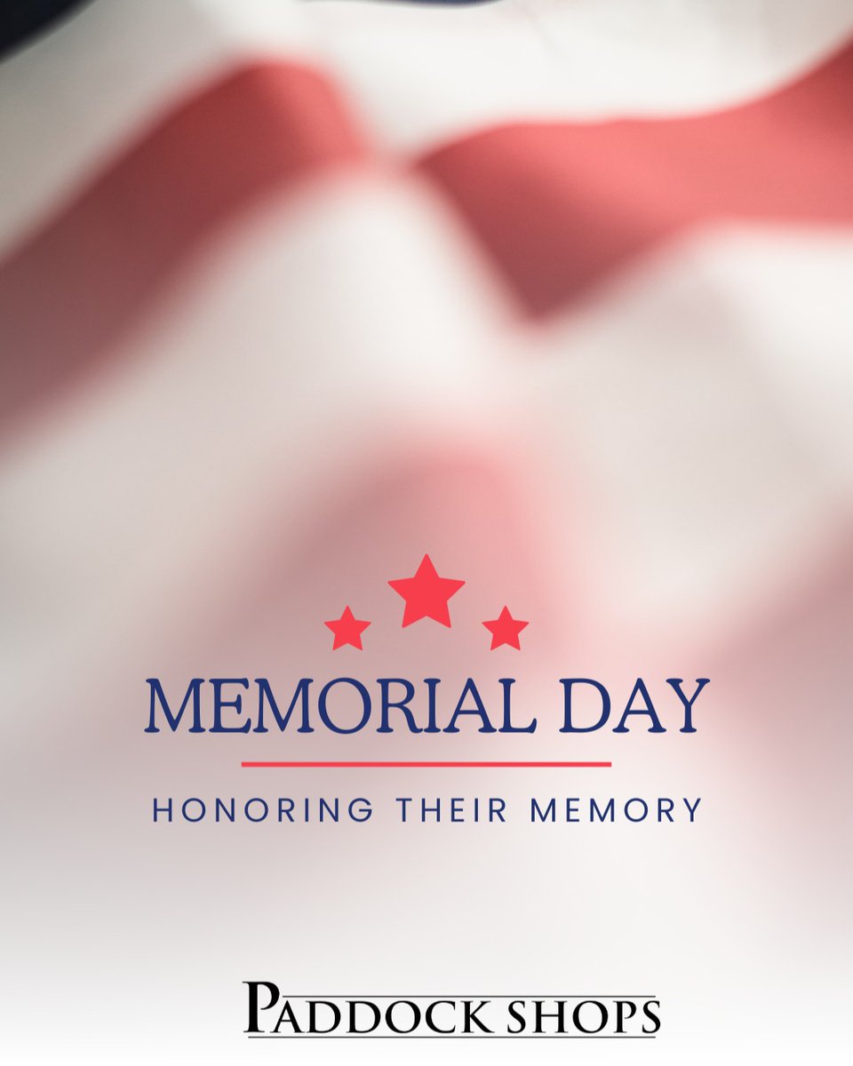 PaddockShops's tweet photo. Today we pay tribute to the brave heroes who gave everything for our freedom. https://t.co/jLm4O3dBKe