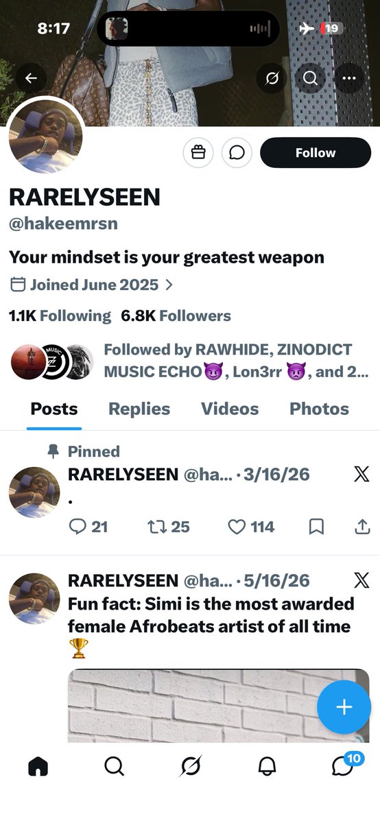 AJ style tweet media
