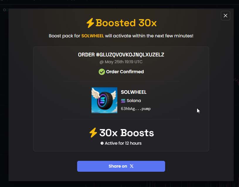 leetpumps's tweet photo. More boosts for $SOLWHEEL 

Millions is coming

63hbAgtVQuVkdHcFeQsceyGACX4RqnaAezoiEAhYpump https://t.co/XwGx0St1tl