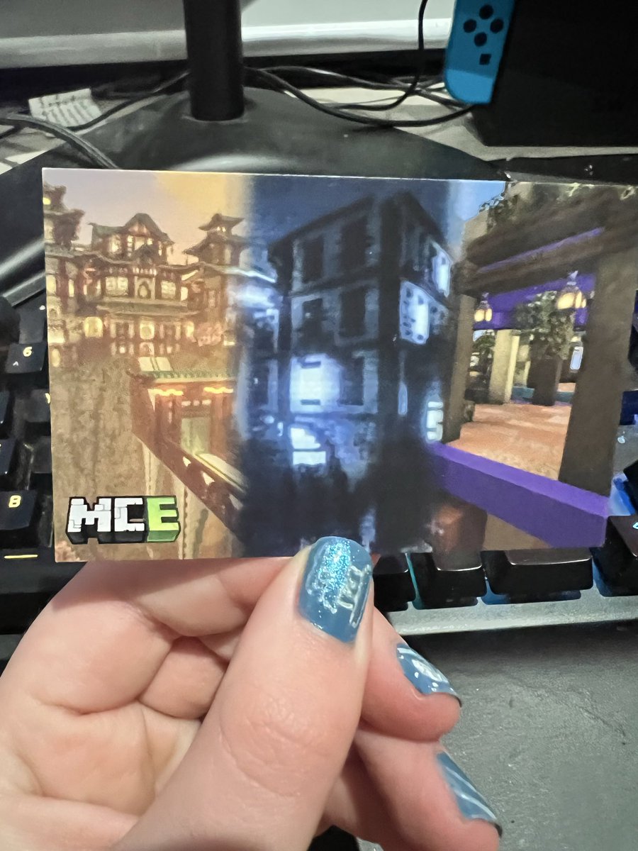 MCEventures's tweet photo. Going to Twitchcon? Played in an MCE event (main, community or collab)?

Find @Pandastra_ and let me know what event you played for a thank you card! 

We also have stickers and an info card for our new project to give out to anyone who wants them! https://t.co/Ed9dj70ek2