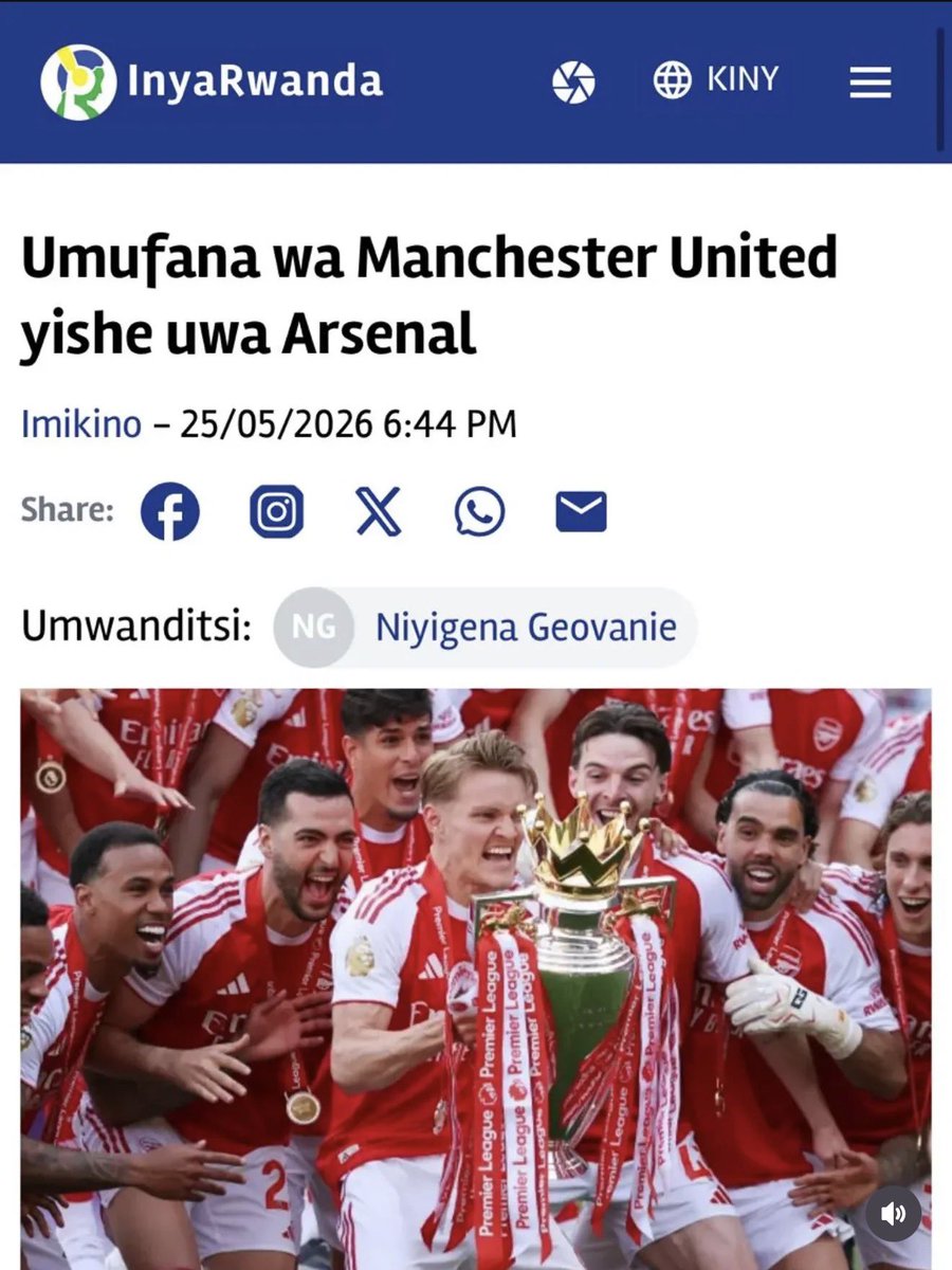 Clarisse Uwimana tweet media