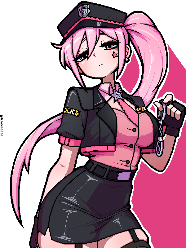 Ji_heeeeeee's tweet photo. 『Red Line』
Officer Uni is coming to find you in mid-June.. 🤫

#Vocaloid #Uni #ユニ https://t.co/UcgW59KK4e