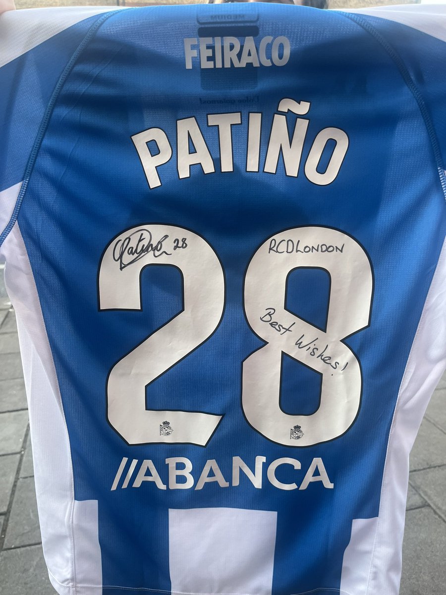 RCDLondon's tweet photo. VAMOS CHARLIE! https://t.co/XVZ40Qnlpv