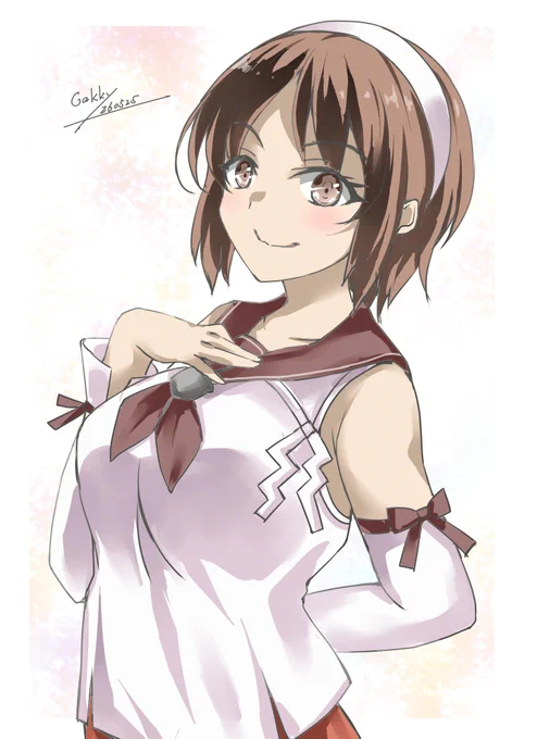 #艦これ版真剣お絵描き60分一本勝負_20260525 #艦これ版深夜の真剣お絵描き60分一本勝負 ドヤ名取